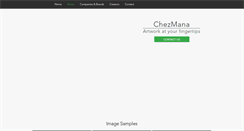 Desktop Screenshot of chezmana.com